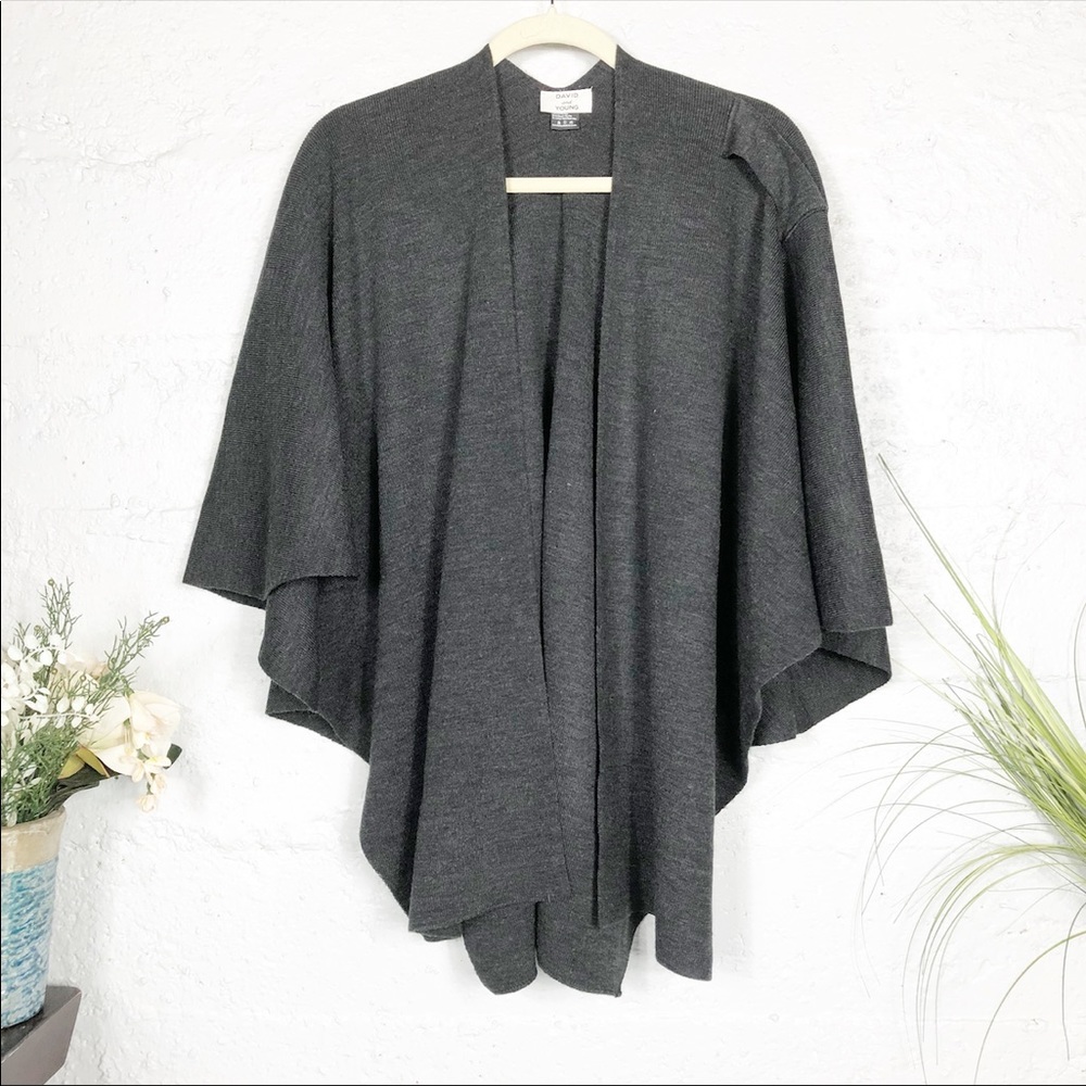 David & Young Shawl Poncho